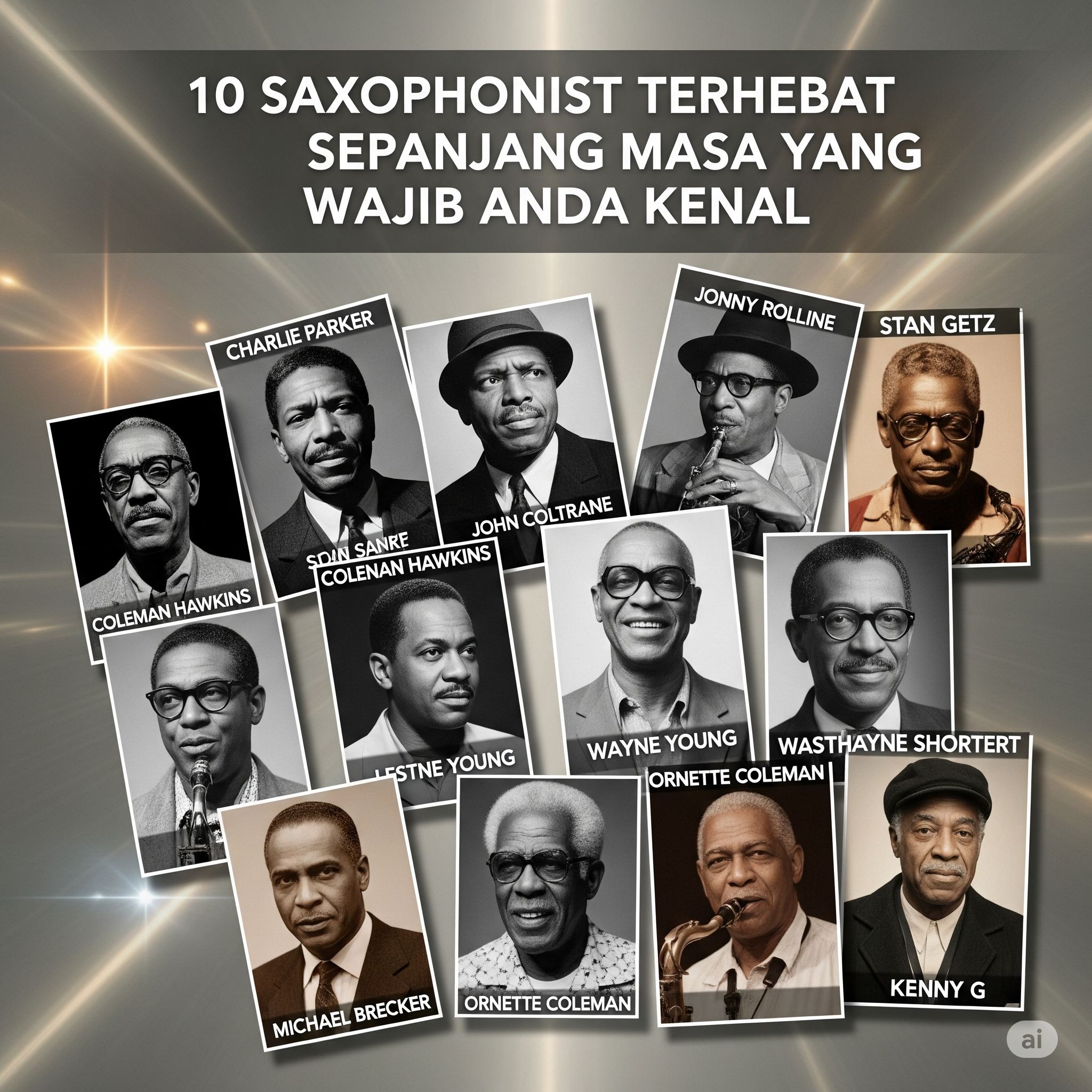 10 Saxophonist Terhebat Sepanjang Masa yang Wajib Anda Kenal