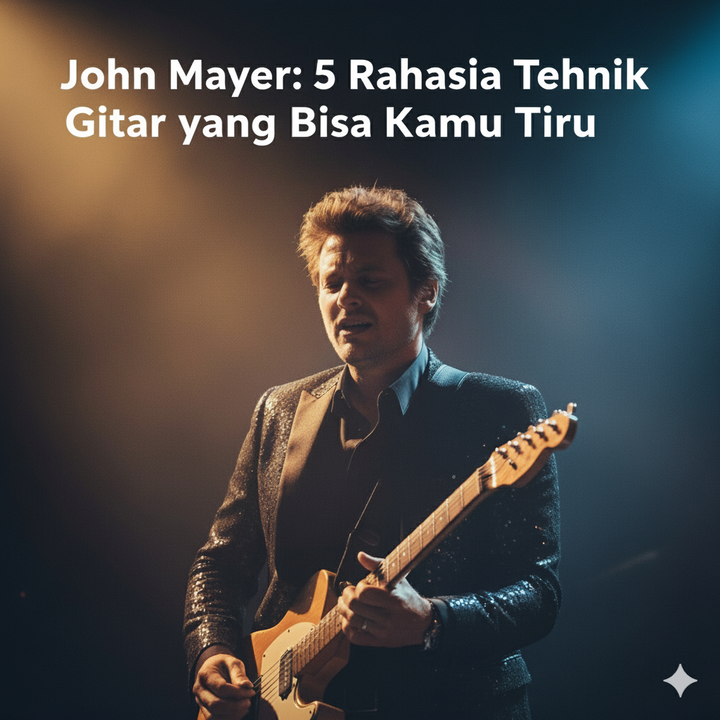 John Mayer: 5 Rahasia Teknik Gitar yang Bisa Kamu Tiru