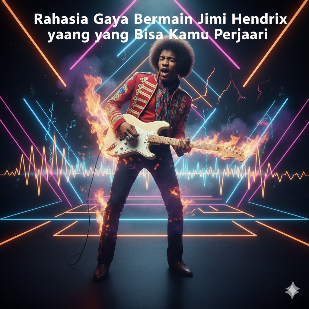 Rahasia Gaya Bermain Jimi Hendrix yang Bisa Kamu Pelajari