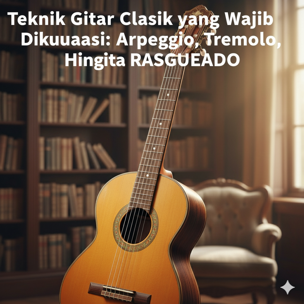 Teknik Gitar Klasik Wajib: Arpeggio hingga Rasgueado