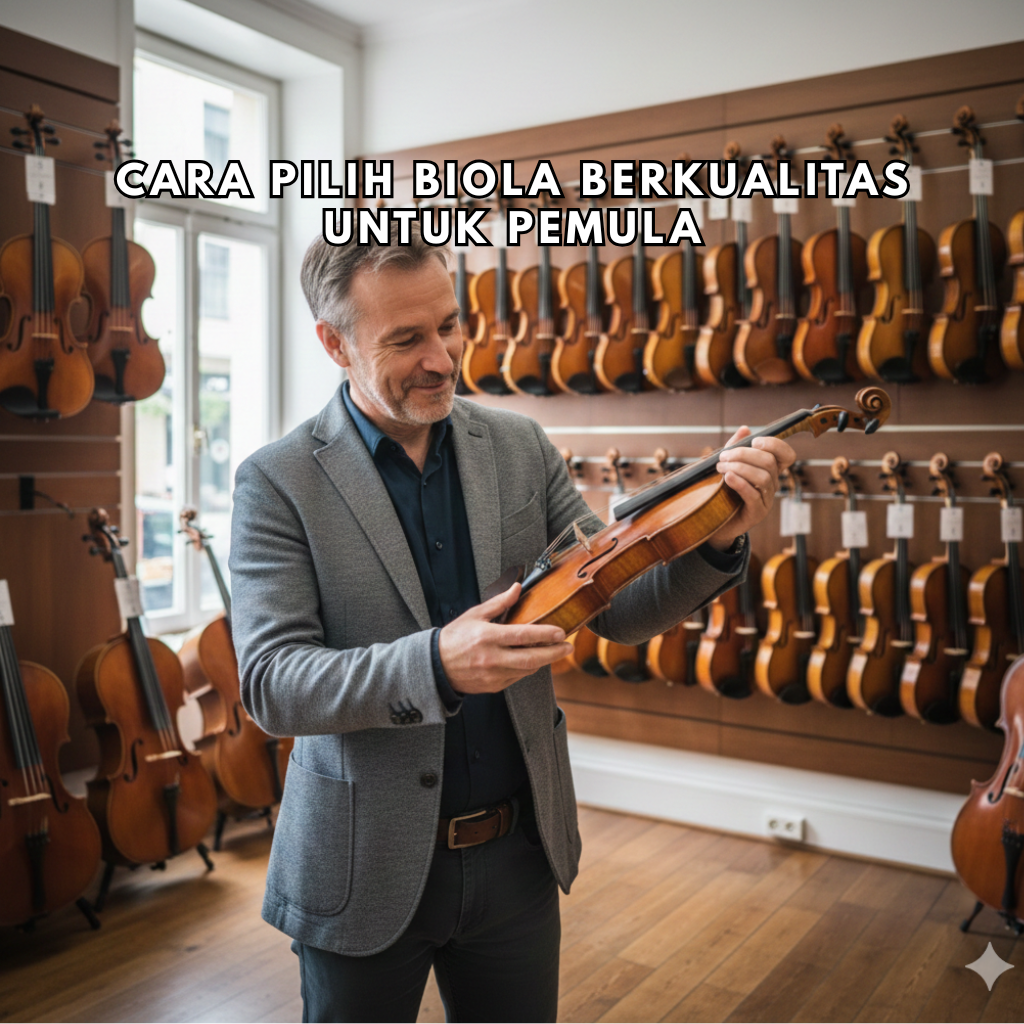 Cara Pilih Biola Berkualitas untuk Pemula