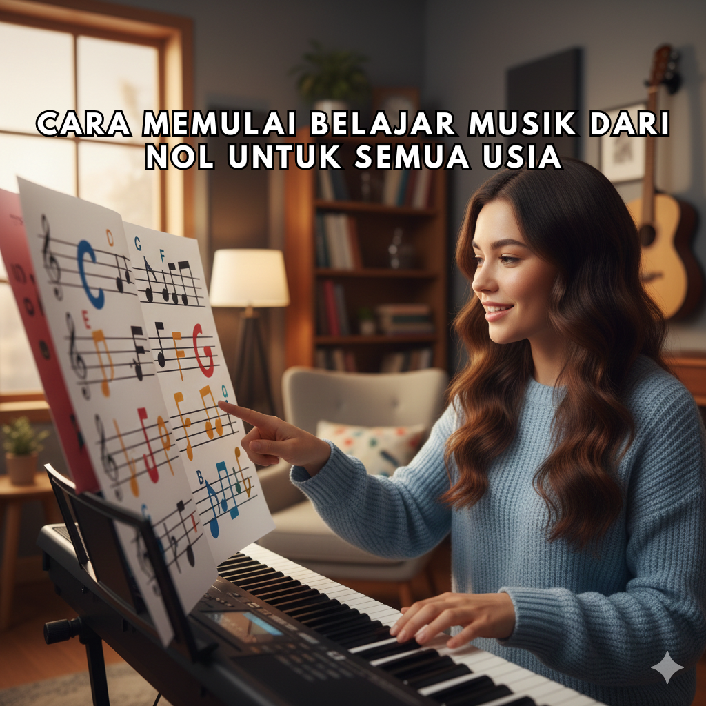 Cara Memulai Belajar Musik dari Nol untuk Semua Usia