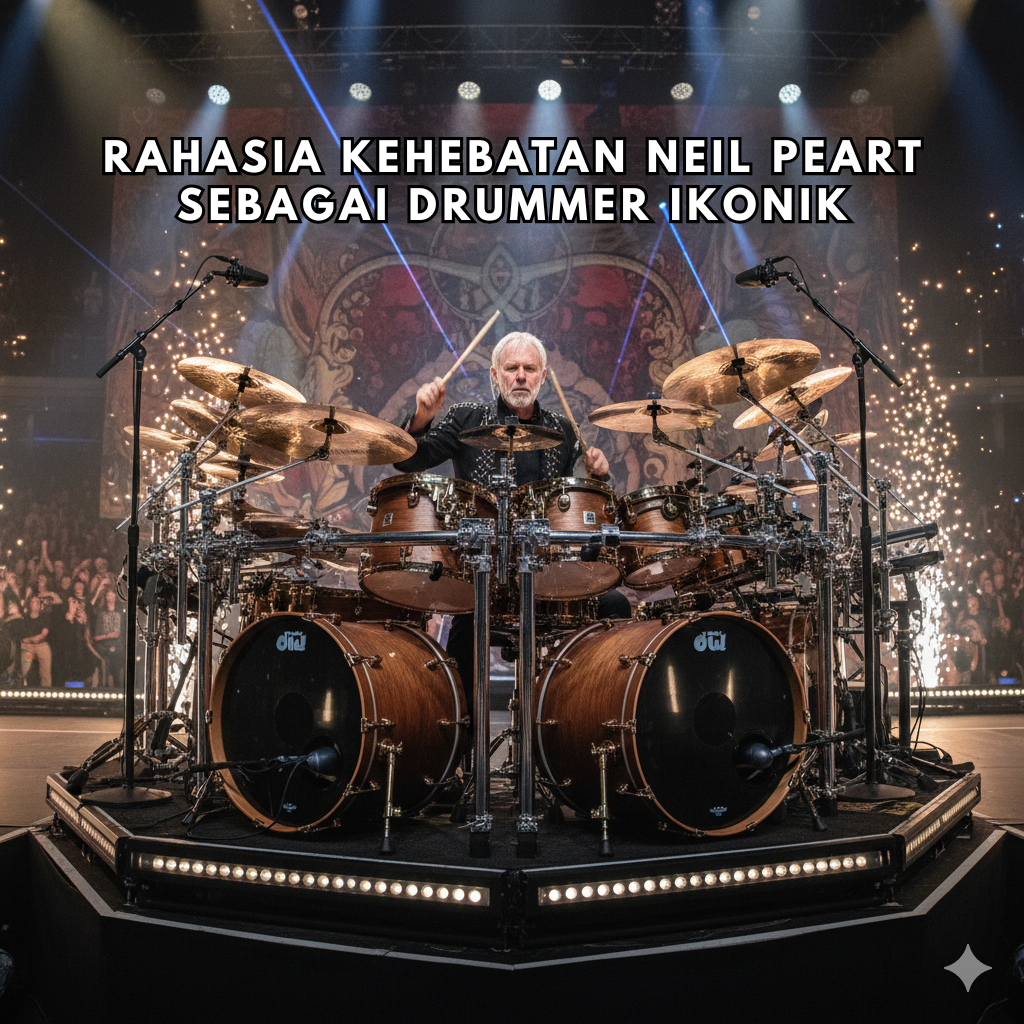 Rahasia Kehebatan Neil Peart sebagai Drummer Ikonik