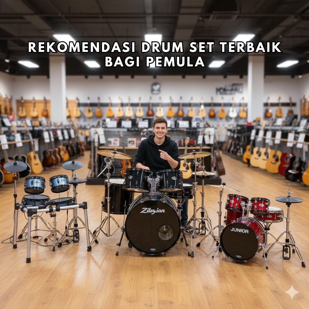 Rekomendasi Drum Set Terbaik bagi Pemula